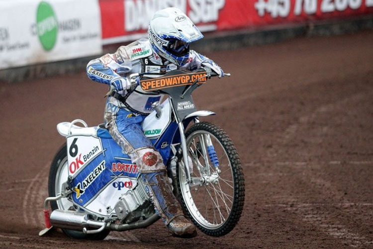 Nicki Pedersen: manchmal mit dem Rad unterwegs