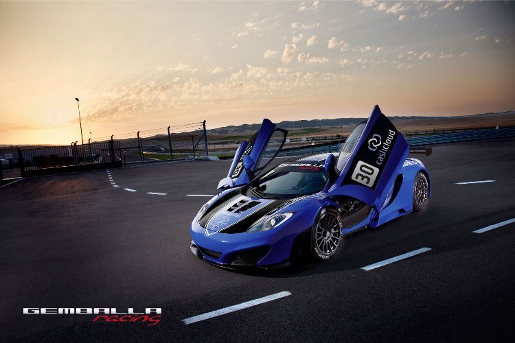 So wird er aussehen: Der McLaren MP4 12C GT3 von Gemballa-Racing