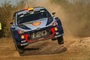Andreas Mikkelsen bei seiner Jungfernfahrt im Hyundai
