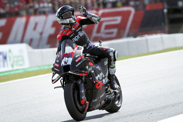Aleix Espargaró auf dem Circuit de Barcelona-Catalunya