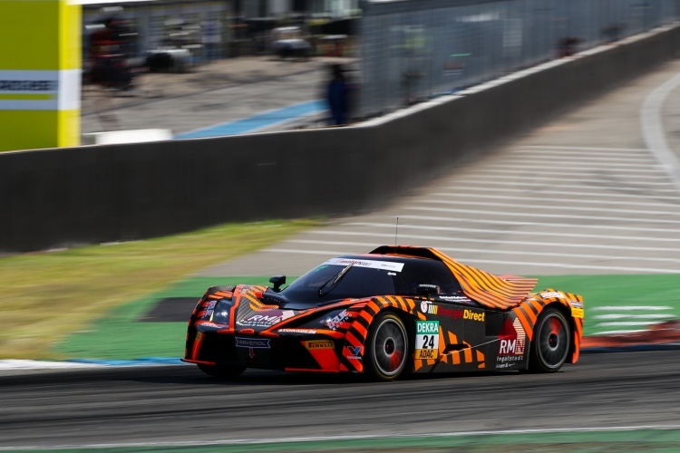 Der KTM X-Bow GT4 Evo von True Racing gewann beide Rennen auf dem Hockenheimring