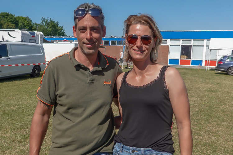 Wilfred Detz und Wendy Arling im vergangenen Jahr in Loppersum
