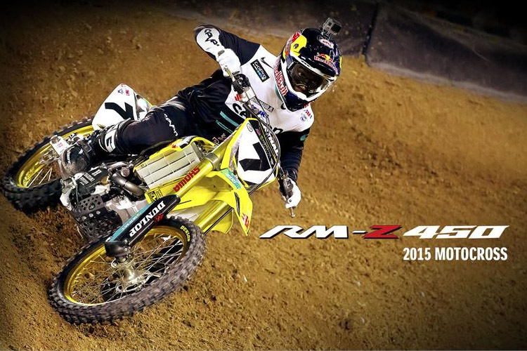 James Stewart hat Entwicklungsarbeit an der Suzuki RM-Z450 geleistet