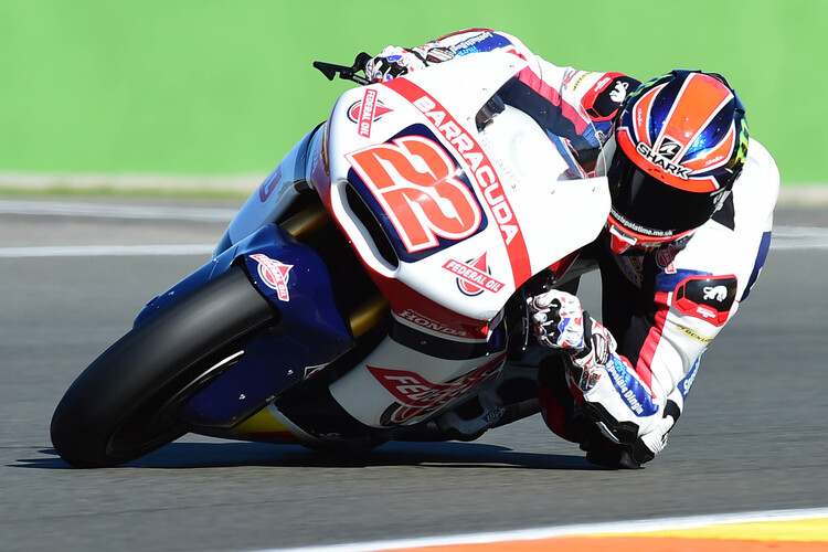 Test in Valencia im November: Sam Lowes erstmals auf der Kalex