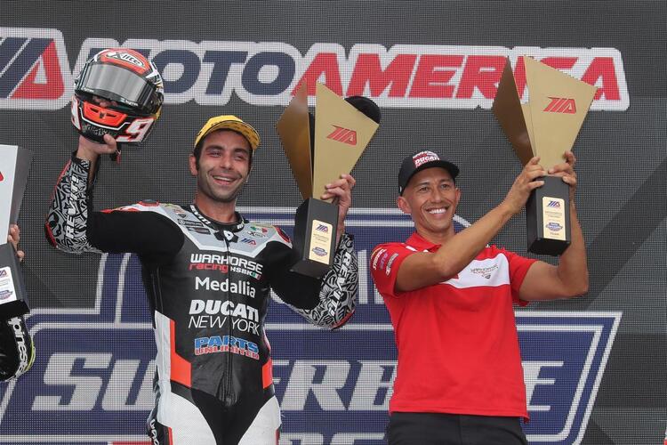 Danilo Petrucci feierte in dieser Saison vier Siege in der MotoAmerica