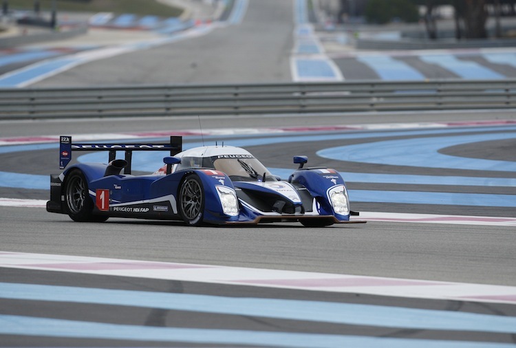 Peugeot Test Le Castellet