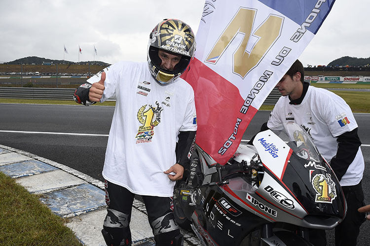 Der ehemalige Red Bull Rookie Johann Zarco wurde 2015 Moto2-Weltmeister