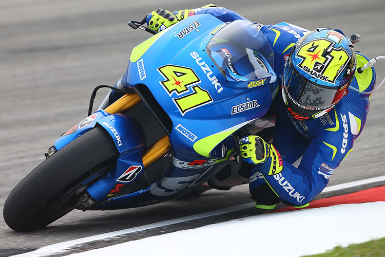 Aleix Espargaró auf der Suzuki GSX-RR