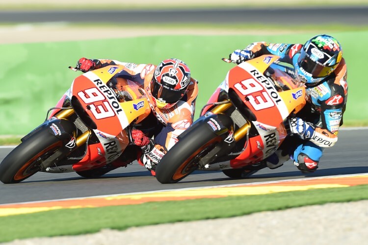 Marc und Alex Márquez in Misano 2014