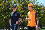 Max Verstappen und Lando Norris
