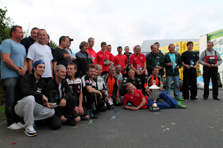 Die Teams der Internationalen Sidecar Trophy