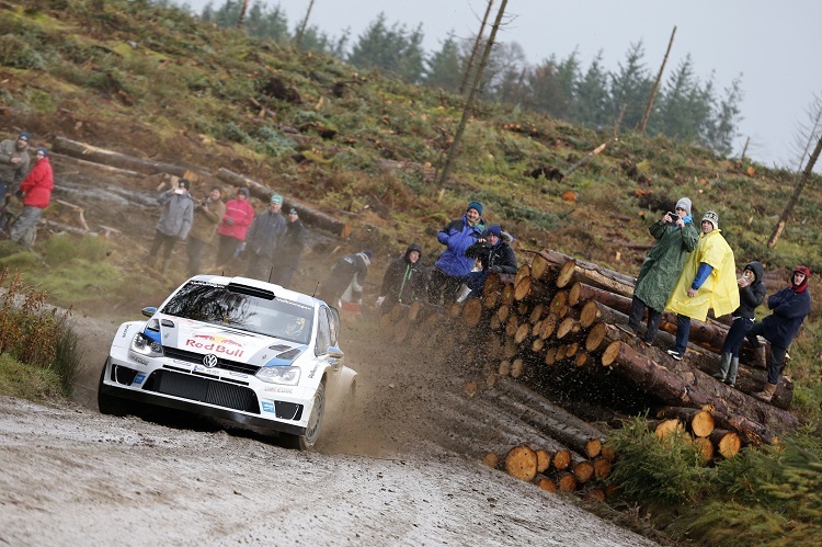 Sébastien Ogier in Wales