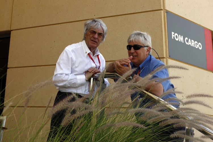 Herbie Blash mit Bernie Ecclestone