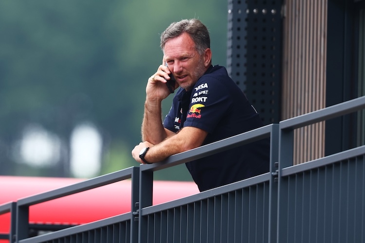 Red Bull Racing-Teamchef Christian Horner