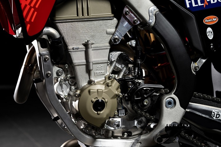 Ducati Desmo 450MX: Einzylinder-Sportmotor mit desmodromischer Ventilsteuerung