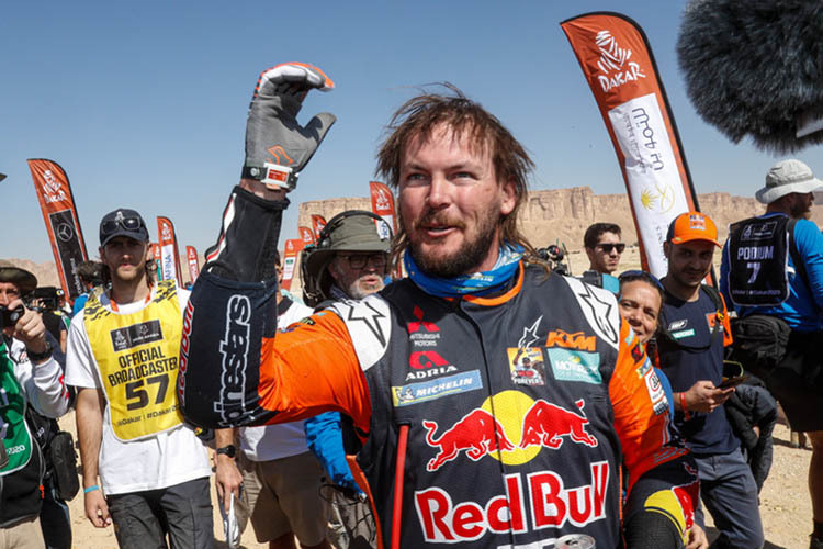 Toby Price: Auf Platz 3 bester KTM-Fahrer 2020