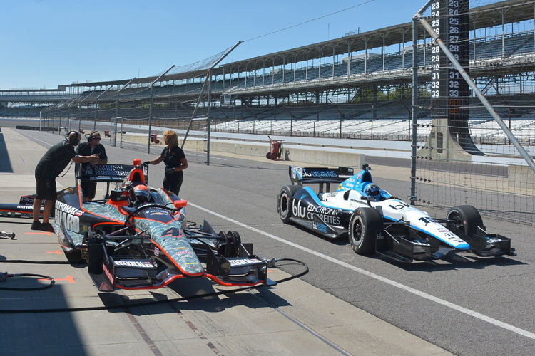 Graham Rahal und Ryan Briscoe