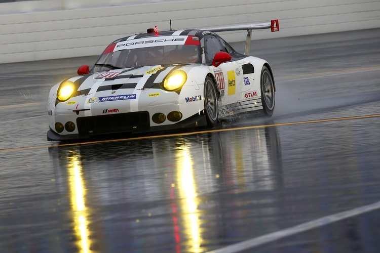 Im Regen wieder top: Nick Tandy im Porsche 911 RSR