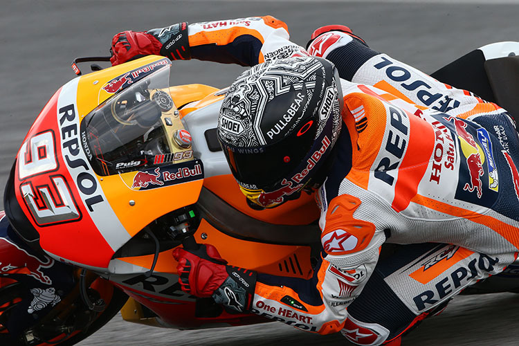 Marc Márquez auf der Repsol-Honda in Sepang