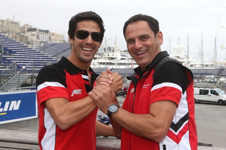 Lucas di Grassi und Hans-Jürgen Abt