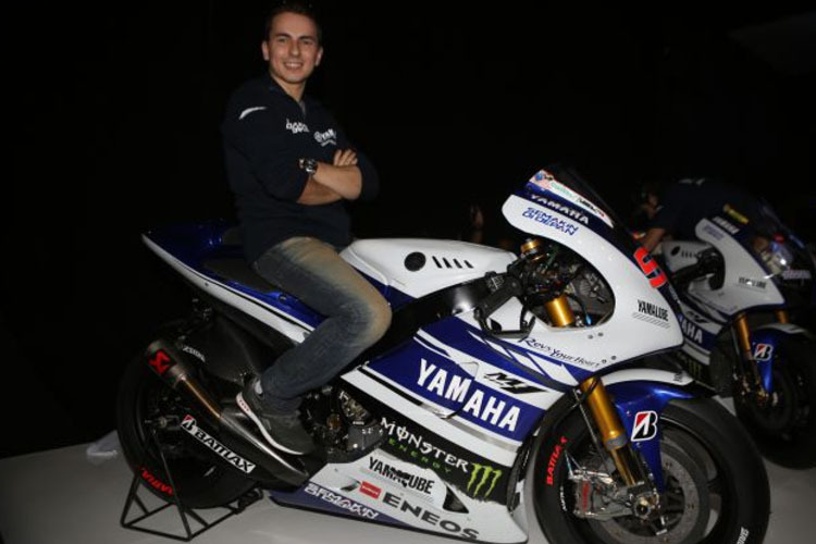 Jorge Lorenzo auf seiner 2014-Yamaha