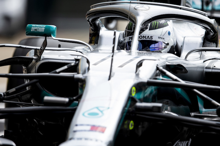 Valtteri Bottas sicherte sich im Qualifying von Silverstone die Pole