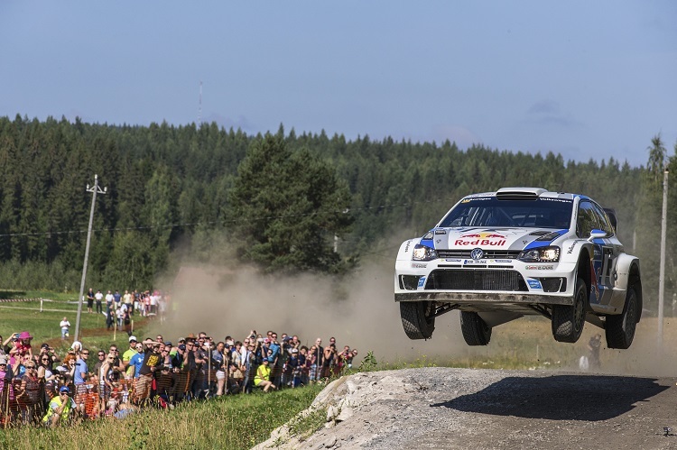 Sébastien Ogier auf Kurs zum Sieg