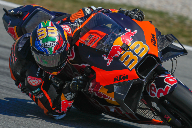 Brad Binder am Montag in Montmeló