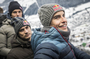 Marc Márquez mit Dani Pedrosa als Zuschauer beim Abfahrtsrennen