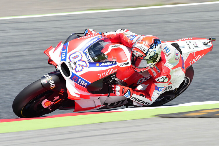 Andrea Dovizioso auf der Ducati