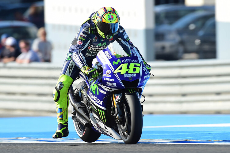 Valentino Rossi in Jerez