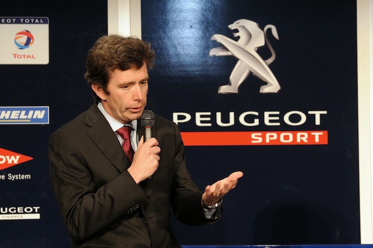 Peugeot-Technikchef Bruno Famin