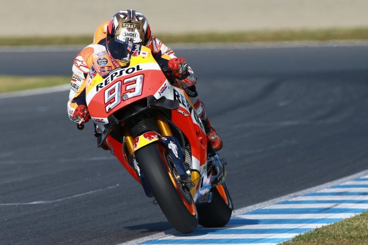 Marc Marquez möchte für Honda den Motegi-Sieg sichern