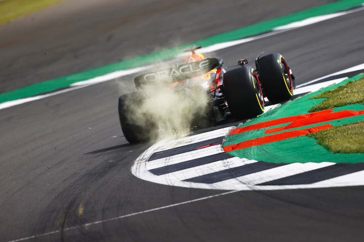 Max Verstappen war im dritten freien Training in Silverstone der Schnellste
