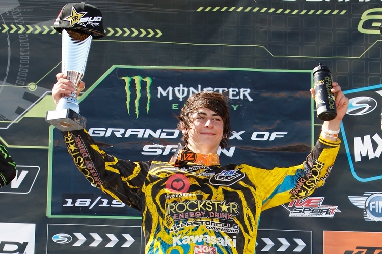 EMX2-Dominator Dylan Ferrandis.