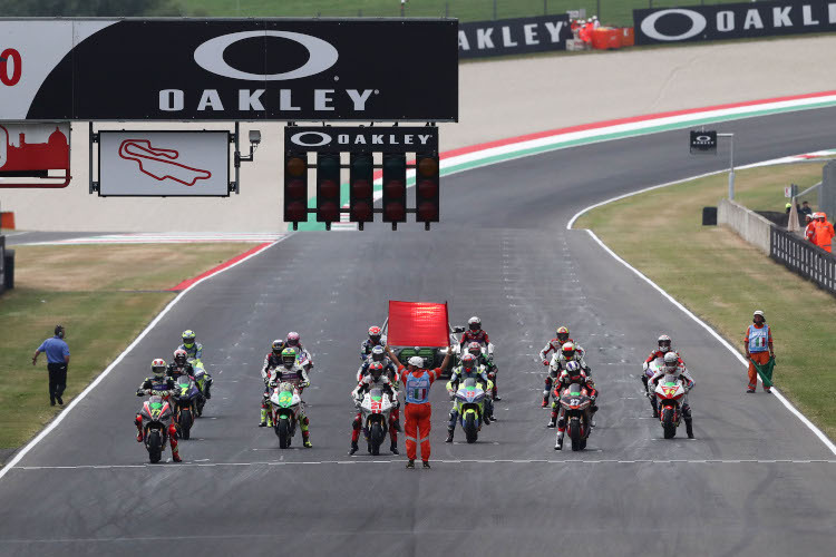 In Mugello standen die MotoE-Piloten im Vorjahr auch am Sonntag im Grid