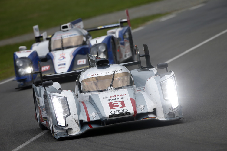 Toyota jagt Audi in Le Mans