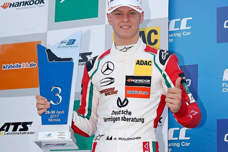 Mick Schumacher 2017 in Monza