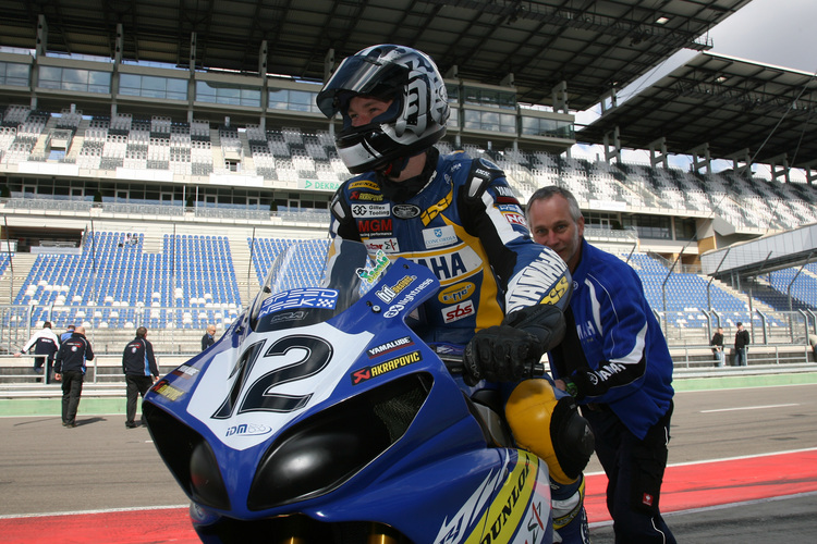 Sascha Hommel geht erstmals in der Moto2-Klasse an den Start