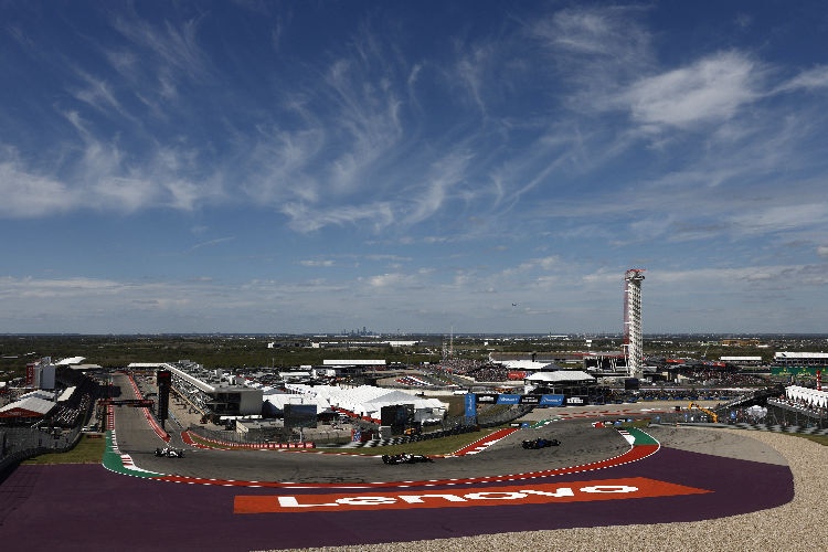 Am Circuit of the Americas in Austin fährt die Formel 1 in knapp einem Monat