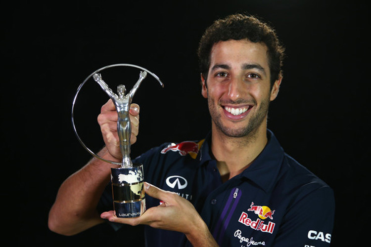 Daniel Ricciardo hat den Laureus-Award gewonnen!