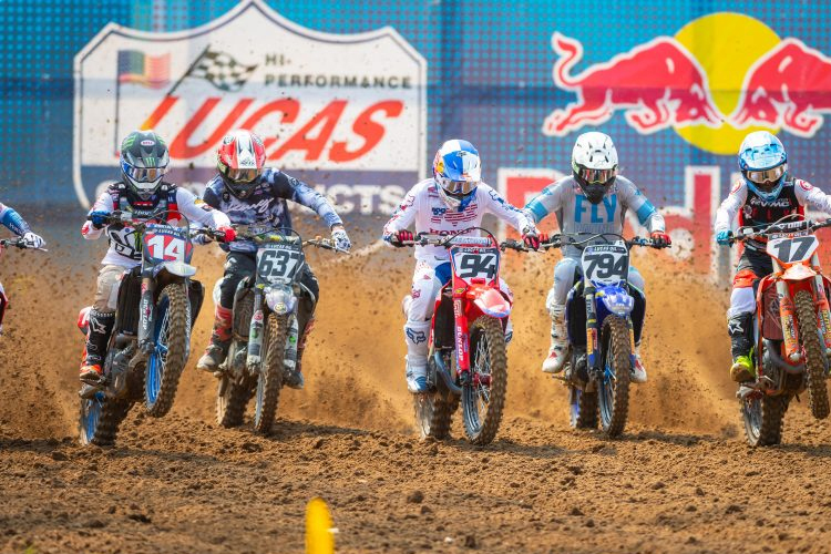 Ken Roczen (#94) und Dylan Ferrandis (#7) in Red Bud