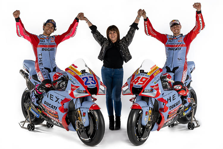 Enea Bastianini, Nadia Padovani, Fabio Di Giannantonio