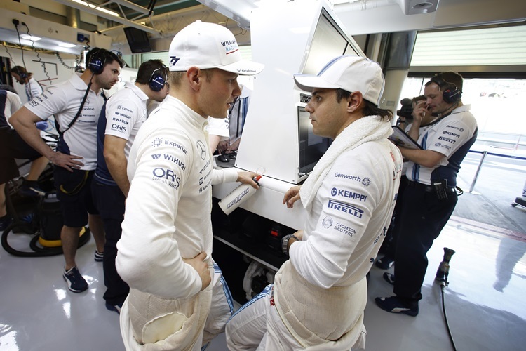 Felipe Massa und Valetteri Bottas
