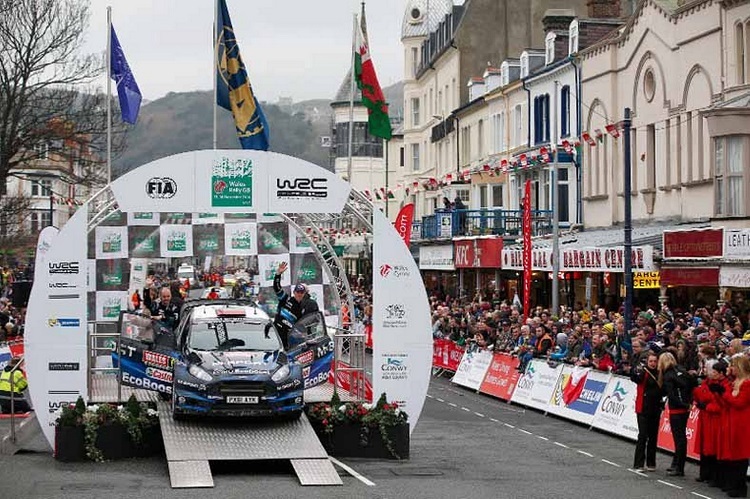 In Llandudno endet diesmal die Rally Wales /GB
