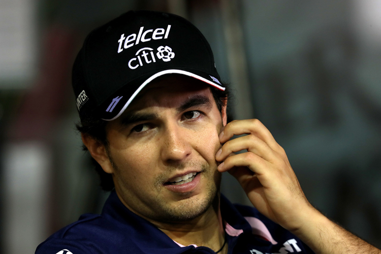 Sergio Pérez greift auch 2018 für Force India an