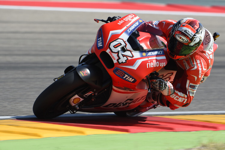 Andrea Dovizioso auf der GP14.2