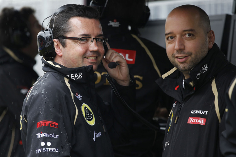 Was planen Lotus-Teamchef Eric Boullier und Teambesitzer Gerard Lopez?