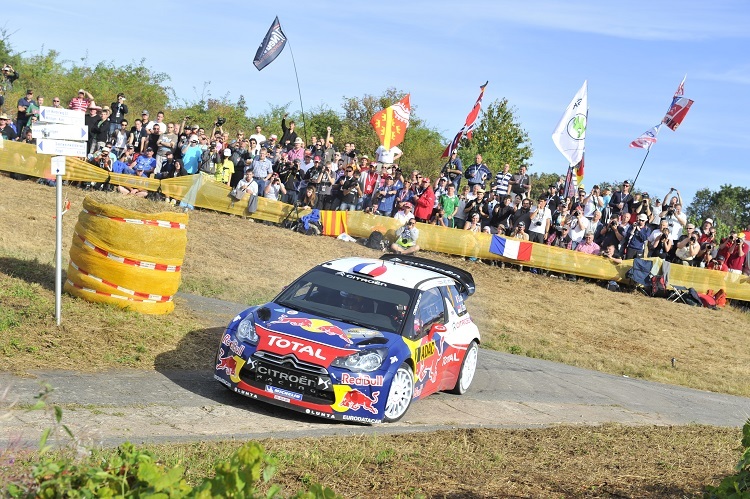 Sébastien Loeb beim Shakedown 2012