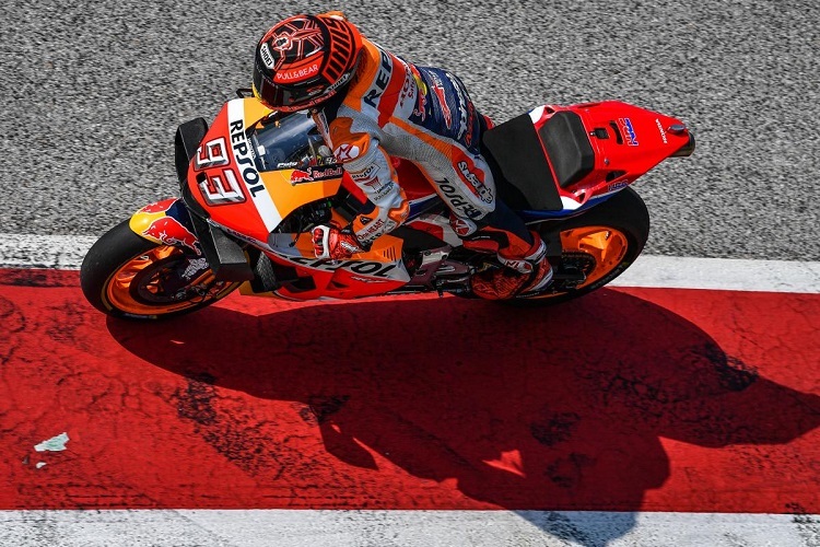 Marc Márquez in Misano